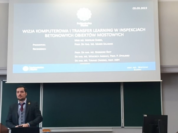 Wizja Komputerowa i Transfer Learning w Inspekcjach Betonowych Obiektów Mostowych 