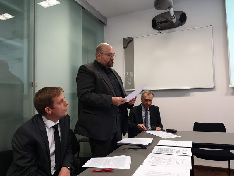 Obrona Michała Romaszewskiego Obrona Michała Romaszewskiego